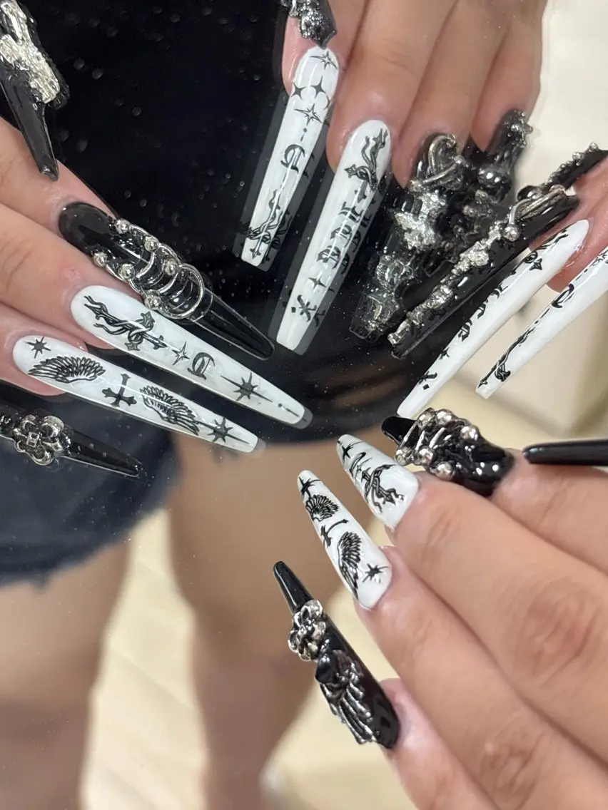 ネイル 長さ出し 韓国ネイル マグネットネイル スカルプネイル ネイルチップ ハンドネイル Sully Nail  Labのネイルデザイン