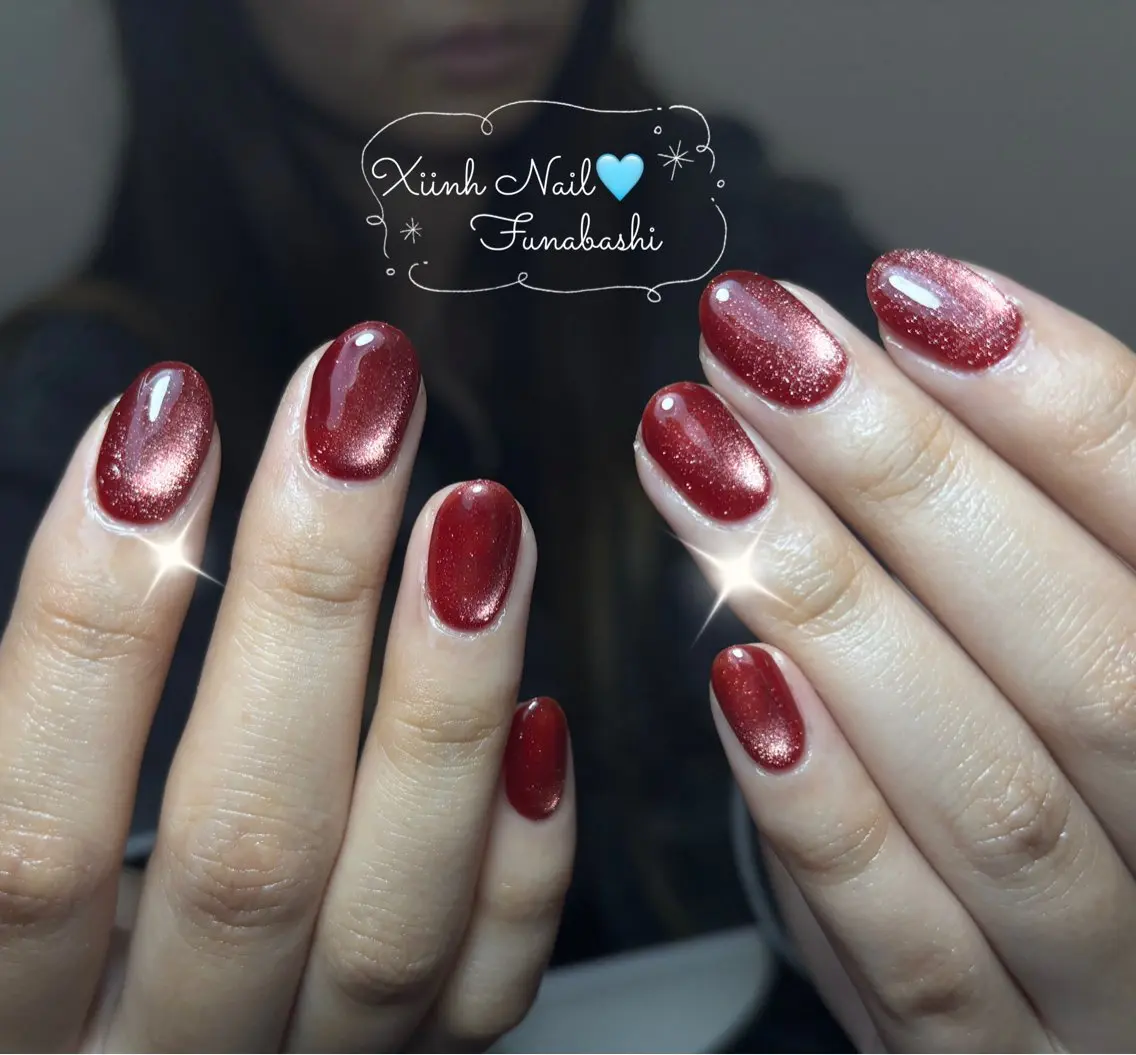 ネイル チークネイル 桜ネイル 長さ出し フットネイル ジェルネイル ハンドネイル XIINH NAIL SALONのネイルデザイン