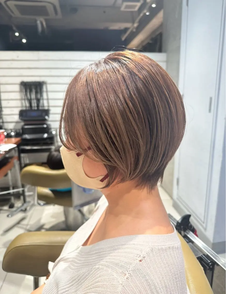 ショート カット ヘアカラー トリートメント メンズパーマ/カラー DAIKIのヘアスタイル