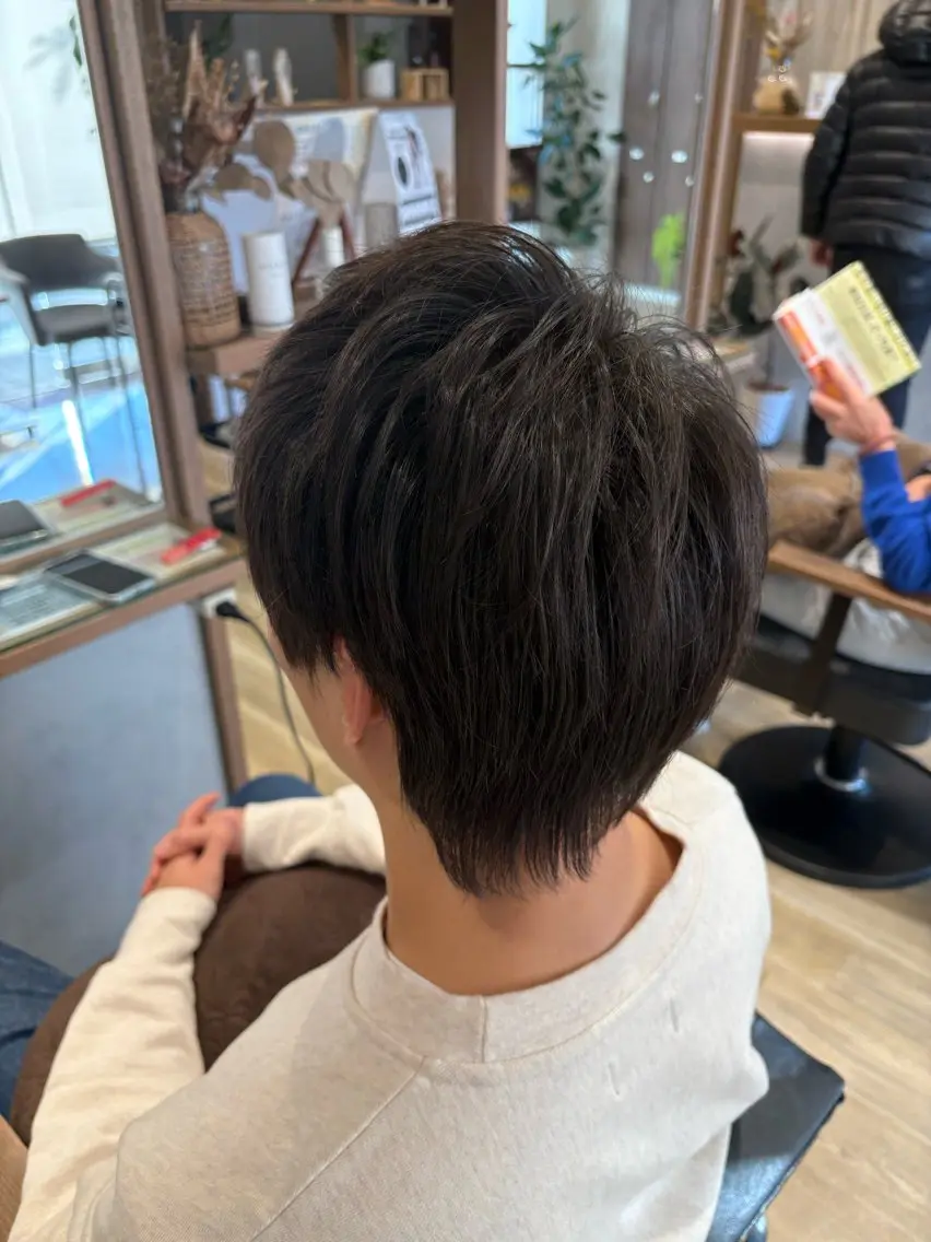 【✨新規限定✨】韓国風メンズカット✂︎+頭皮ケアナノバブルシャンプー🫧の写真