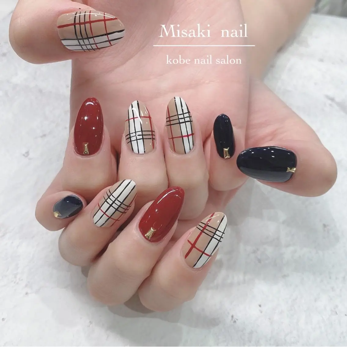 ネイル 韓国ネイル ワンホンネイル ハンドネイル nailsalon miinailsのネイルデザイン