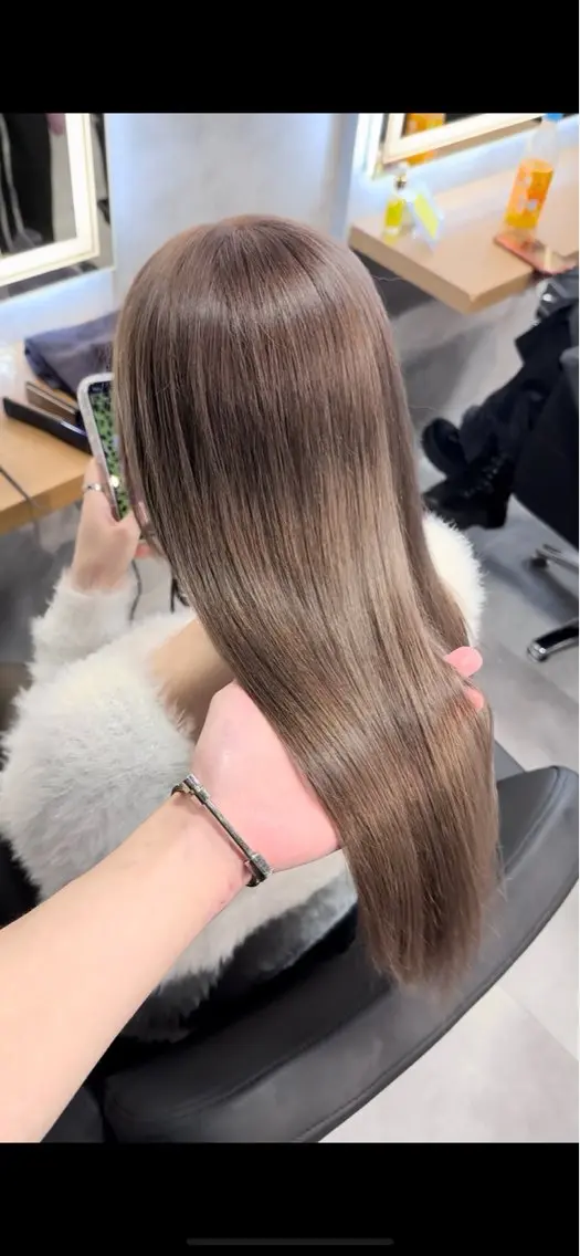 【限定!!!】🫧顔周り似合わせカット🫧➕透け感カラー💫の写真