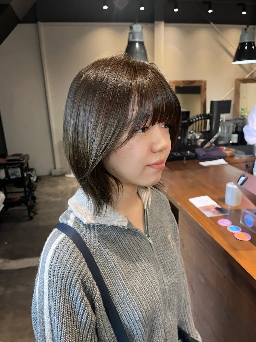 ショート ヘアカラー anri/大阪/ ボブカットのヘアスタイル