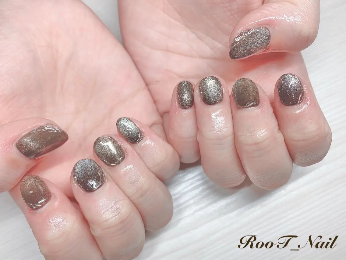 メンズ ネイル マグネットネイル RooT Nailのネイルデザイン