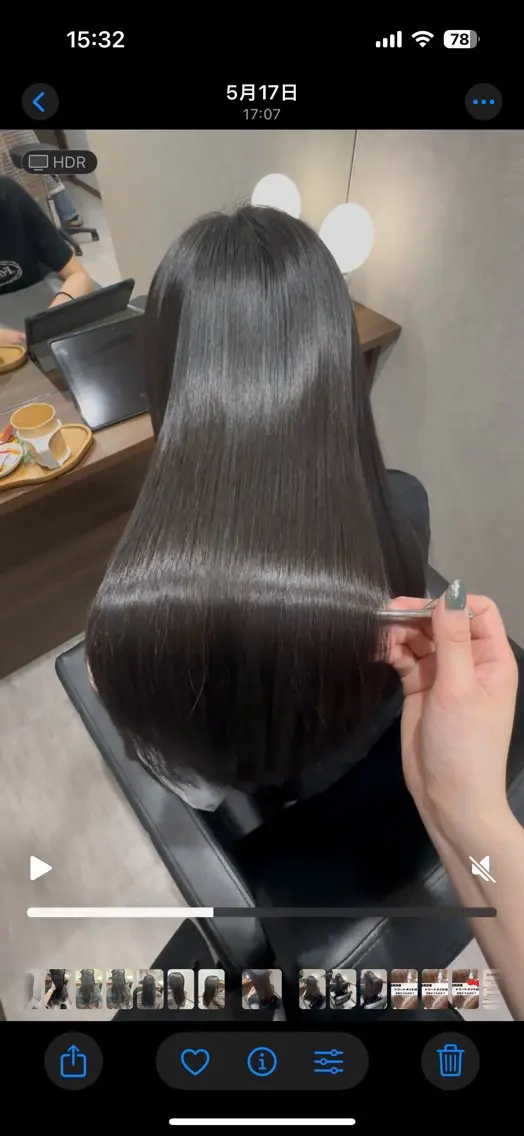 ロング 金 春江のヘアスタイル