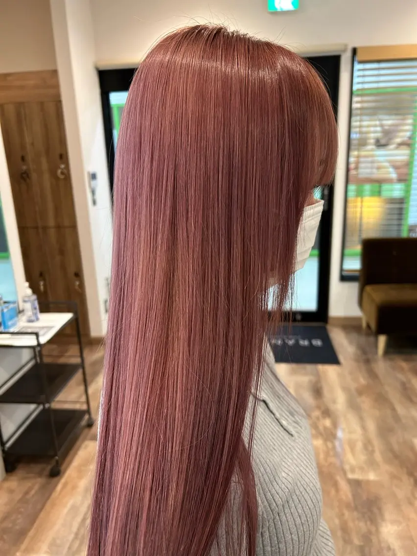 【カット不要な方】ケアダブルカラー(ブリーチを使用したデザインカラー)の写真