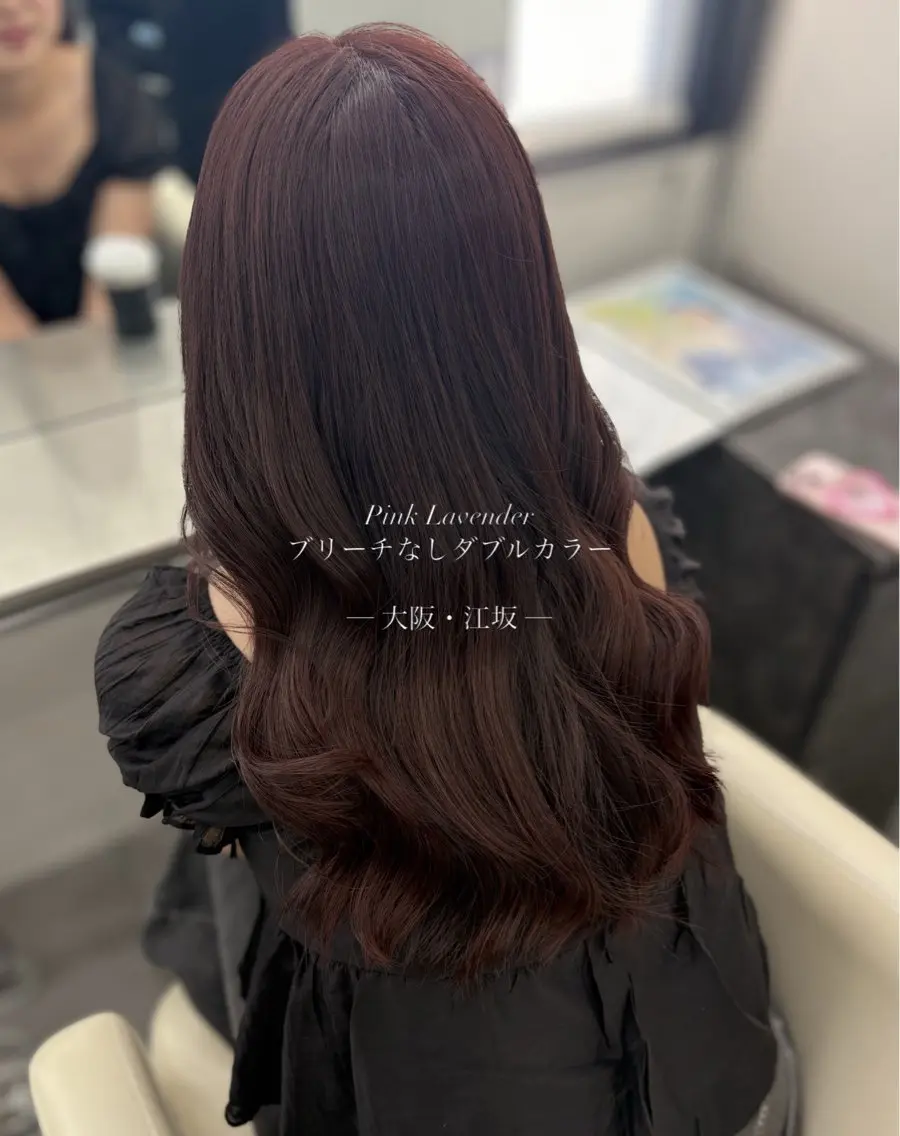 セミロング カラー ヘアカラー 透明感カラー×顔周り mizuki🫧のヘアスタイル