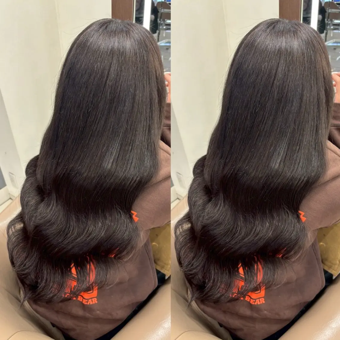ロング カラー ヘアアレンジ シールエクステ エクステ カット ヘアカラー エクステ ヘアセット 羽エク指名No1✨️ シールエク🌙しぇるのヘアスタイル