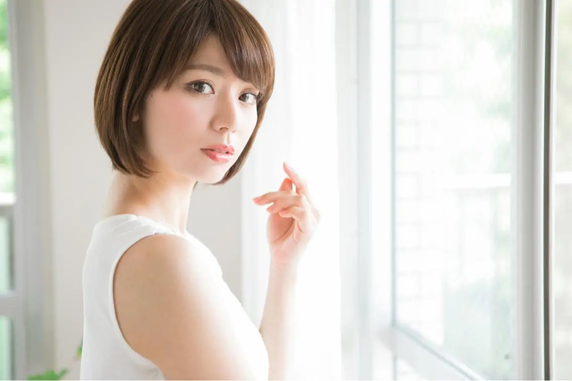 ショート カラー ヘアケア特化型サロン newi 京橋のヘアスタイル