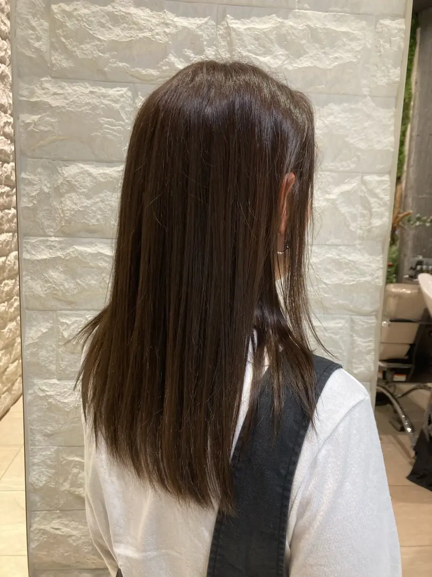 ロング カラー アッシュ 井上 実南🌻🌱のヘアスタイル