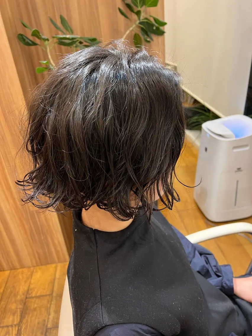 ショート 村中 逸紀のヘアスタイル