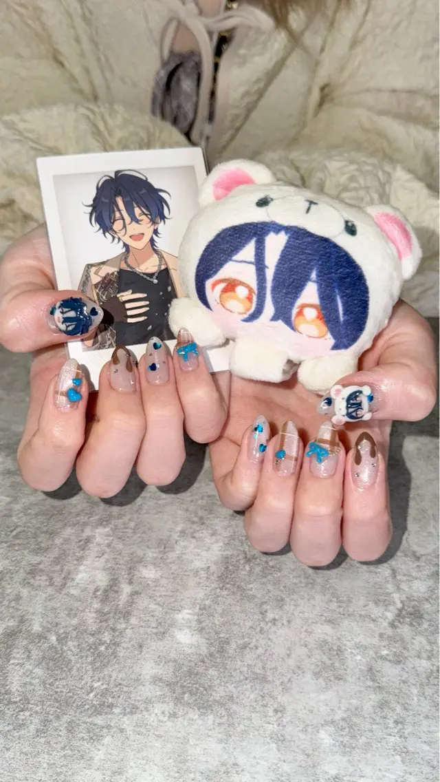 ネイル ハンドネイル ハンドケア shino🌟 痛ネイルのネイルデザイン