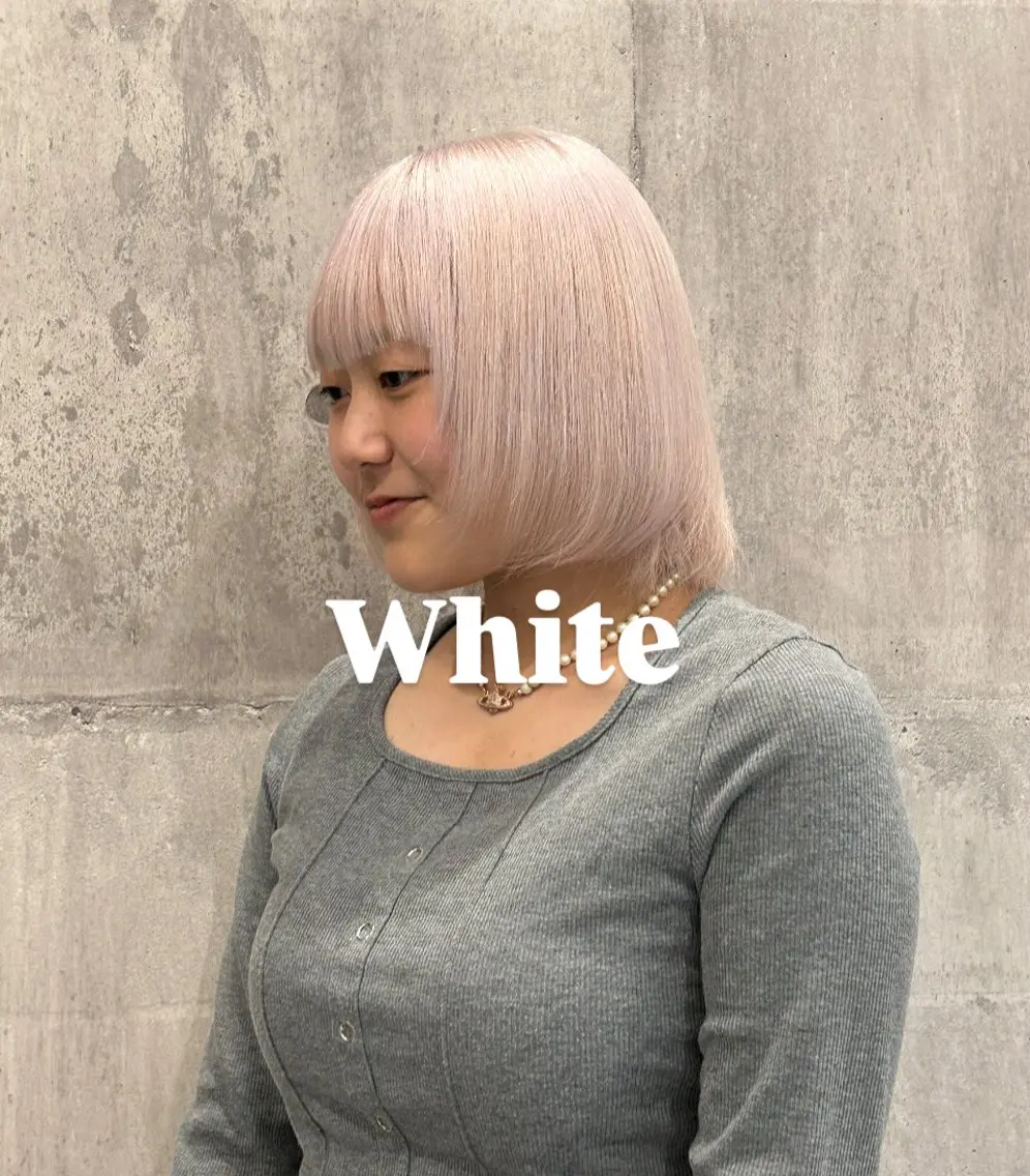 ミディアム カラー ブリーチ ケアブリーチ 髪質改善 当日予約ok！ Ryukiのヘアスタイル
