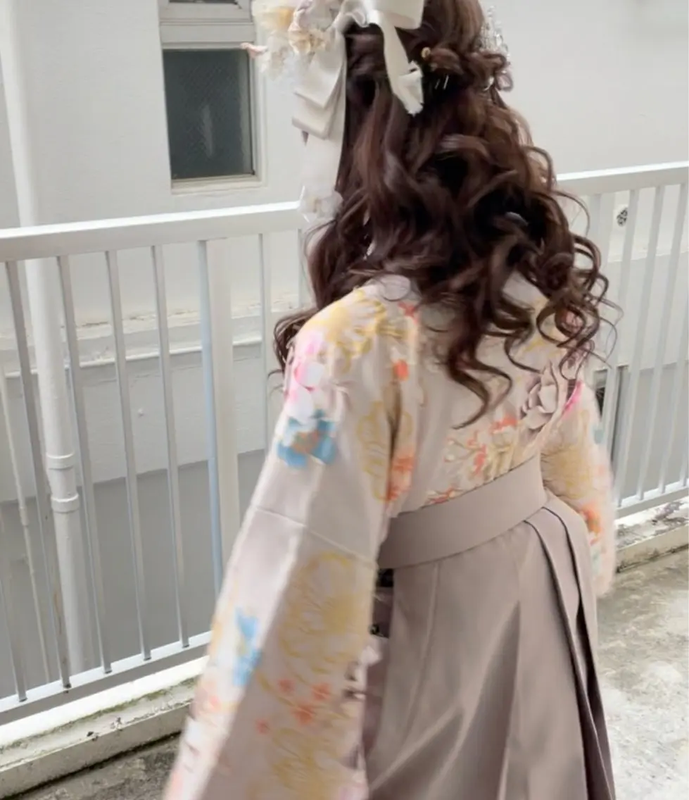袴着付けの写真