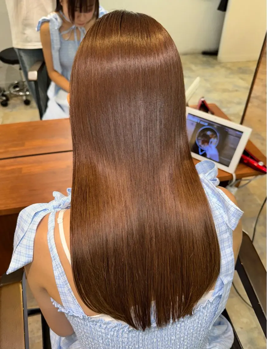 セミロング カラー collet 内田笙來のヘアスタイル