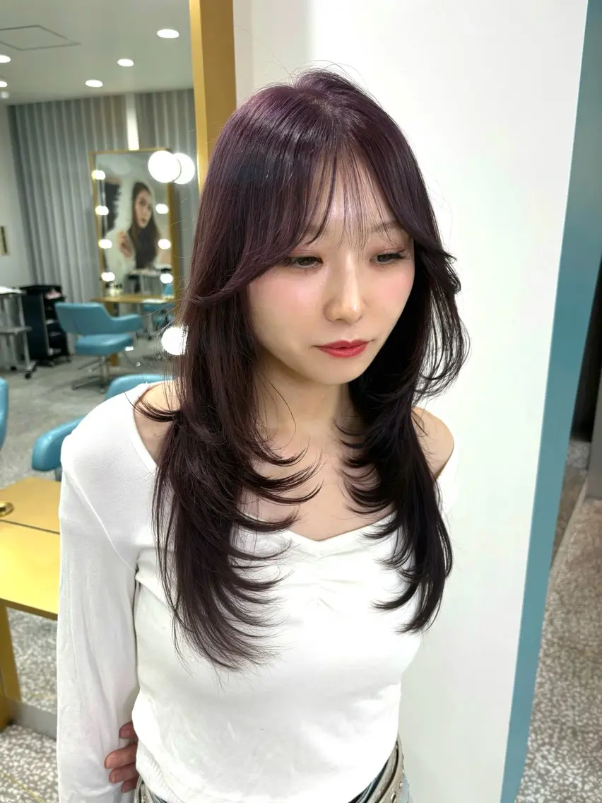 ロング 上谷 圭輝のヘアスタイル