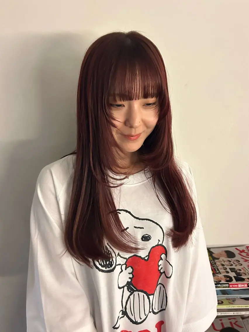 ロング レイヤー✨パーマ 🌙 nanacoのヘアスタイル