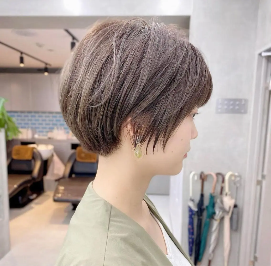 ショート カラー ショートヘア カット トリートメント 👑ボブはお任せ ミヤノ👑のヘアスタイル