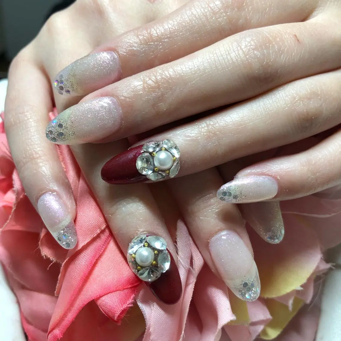 ショート ネイル ハンドネイル 《LB》ラブリエ Nail&eyeのマツエク・マツパデザイン