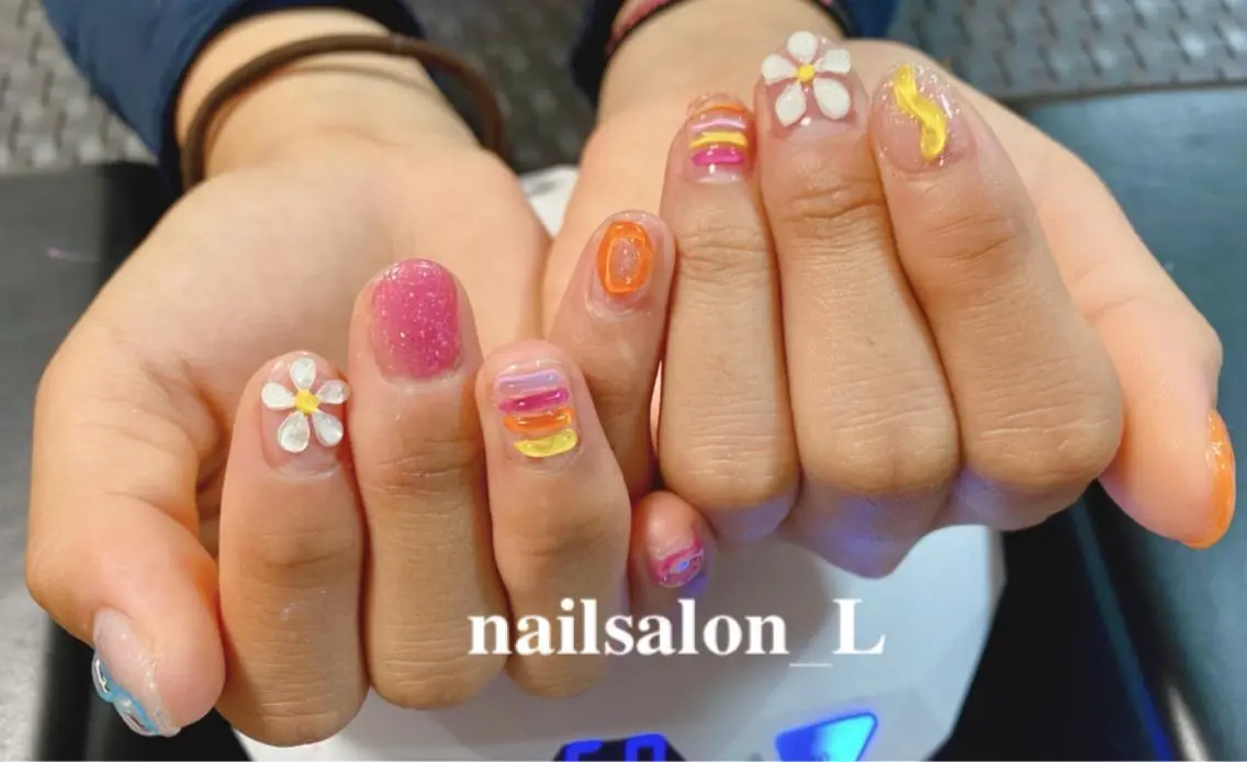 ネイル 持ち込み NAILSALON Ｌのネイルデザイン