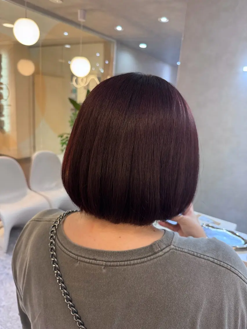 ショート カラー カット ヘアカラー トリートメント 🎀髪質改善/艶髪/ 艶カラー🎀浅田涼風のヘアスタイル