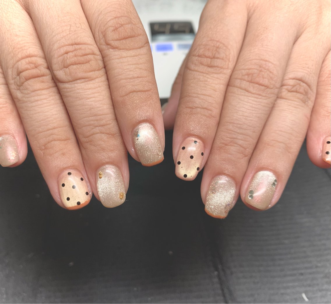 ネイル アートネイル フレンチネイル マグネットネイル オフィスネイル ハンドネイル R ♡nailのネイルデザイン