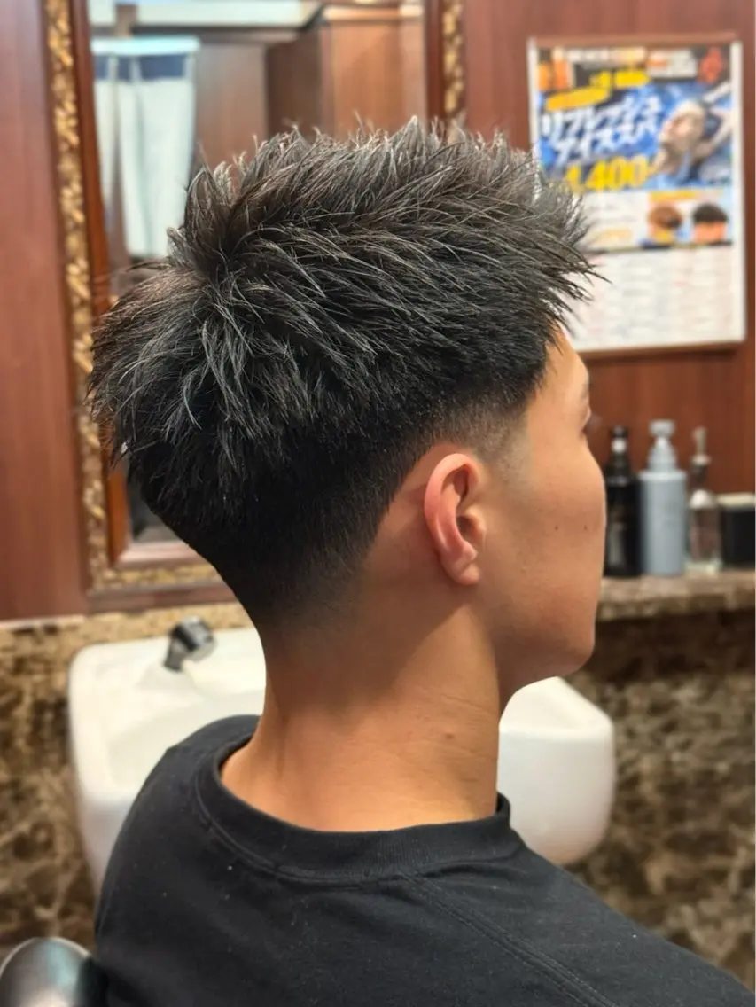 ショート メンズ 永橋 未知のヘアスタイル