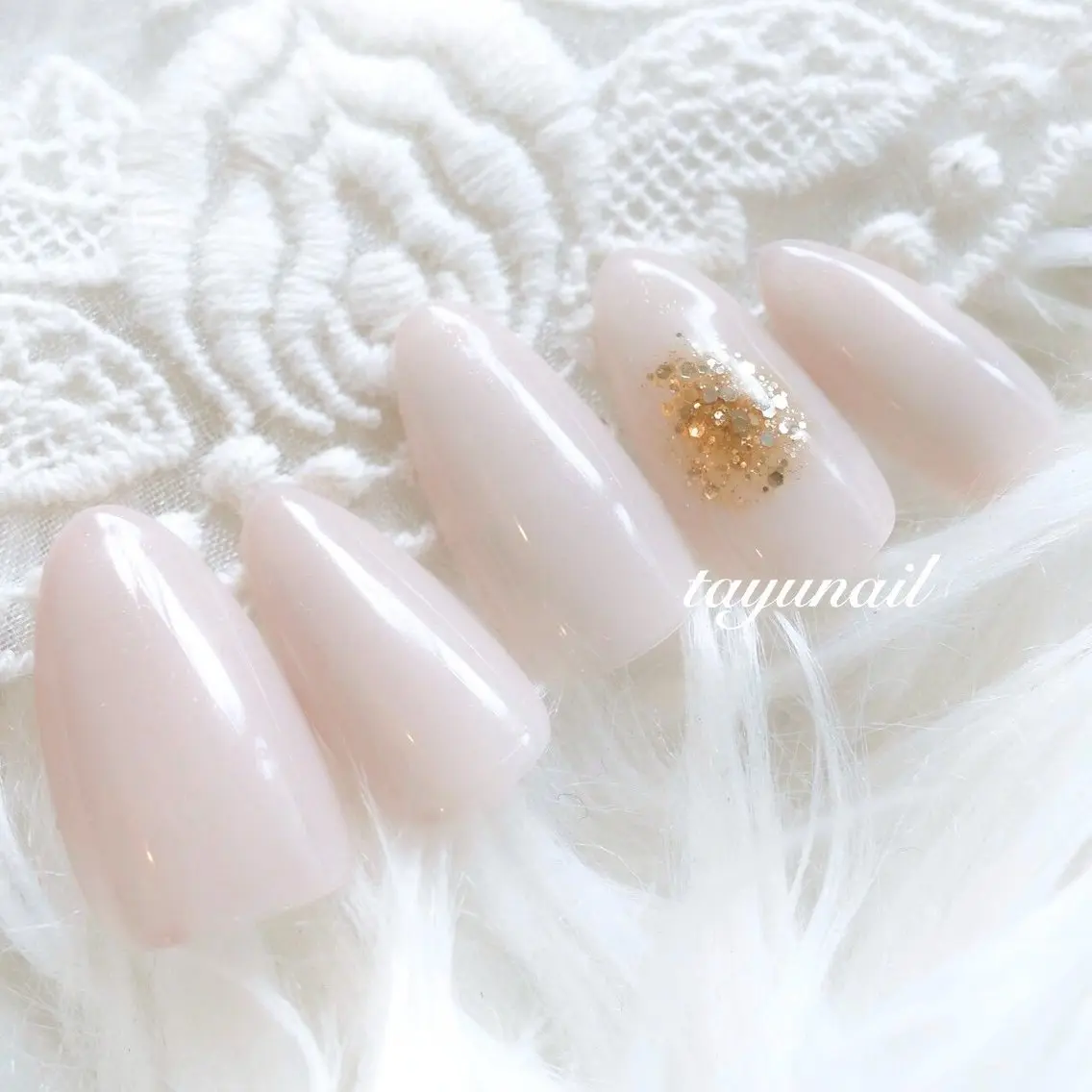 ネイル アートネイル ジェルネイル パラジェル シンプルネイル ハンドネイル ネイルサロン 【たゆnail】のネイルデザイン