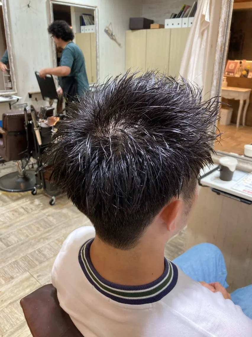 ショート メンズ カット 💥桜木町メンズ専門 💥ルキのヘアスタイル