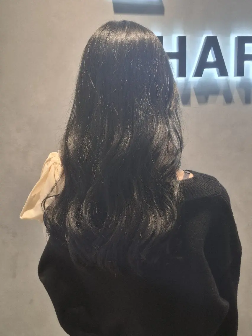 ロング カラー 韓国風ヘア 束感&韓国ヘア🐰 koumeiのヘアスタイル