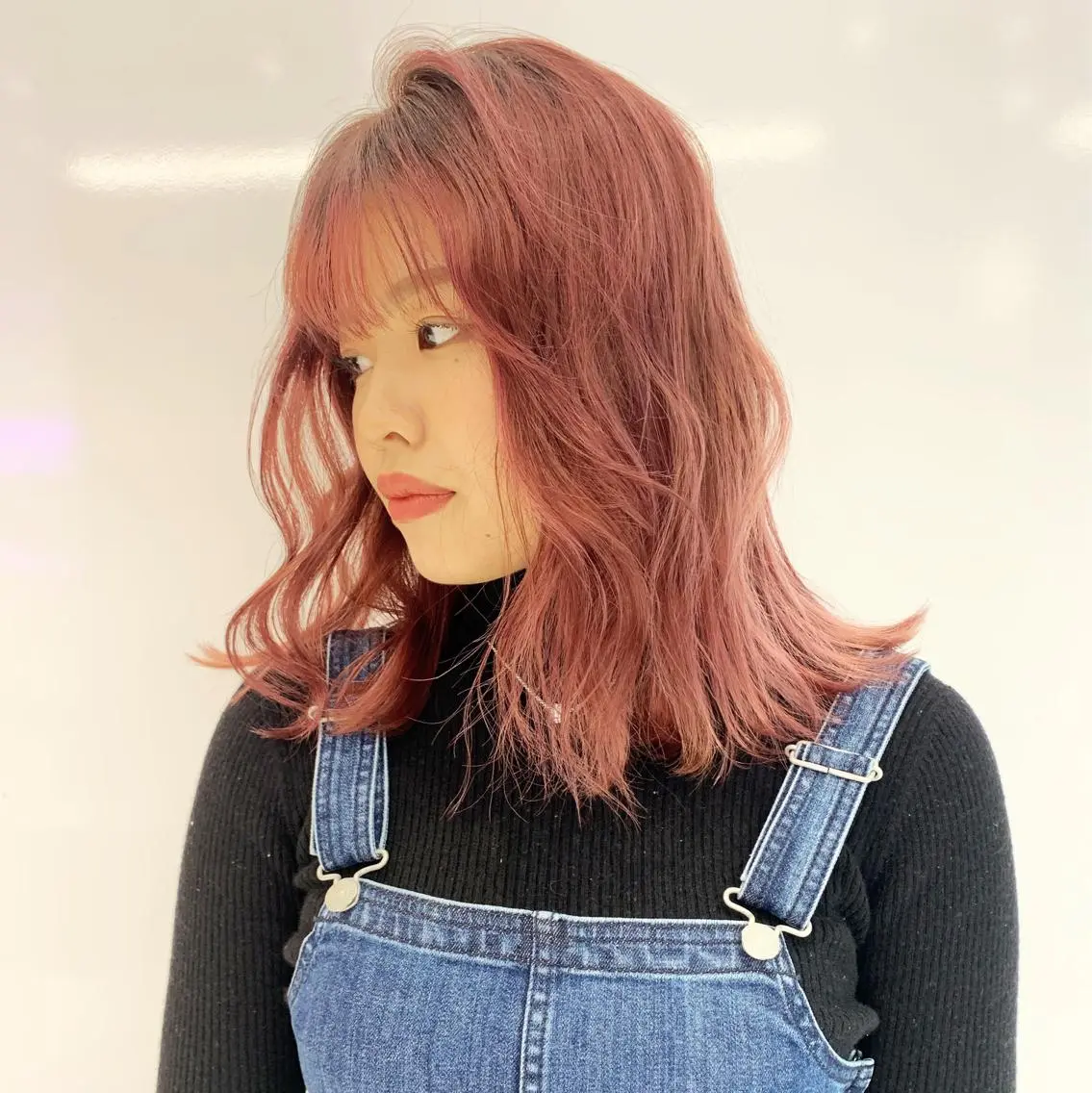 ミディアム カラー カット ヘアカラー トリートメント レイヤー/ブリーチ HIKARU ♡のヘアスタイル