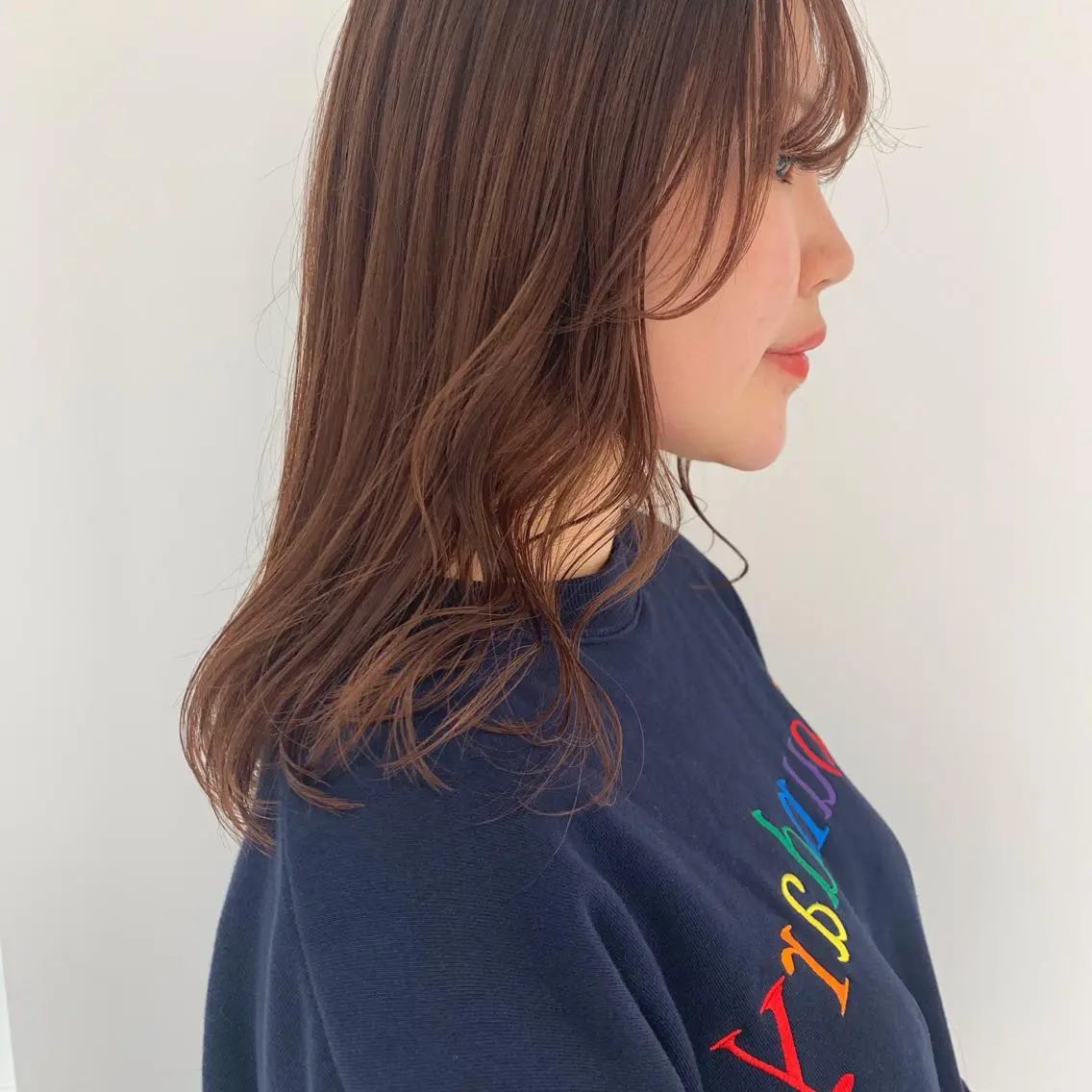ロング kiyono ⭐︎ダブルカラーのヘアスタイル