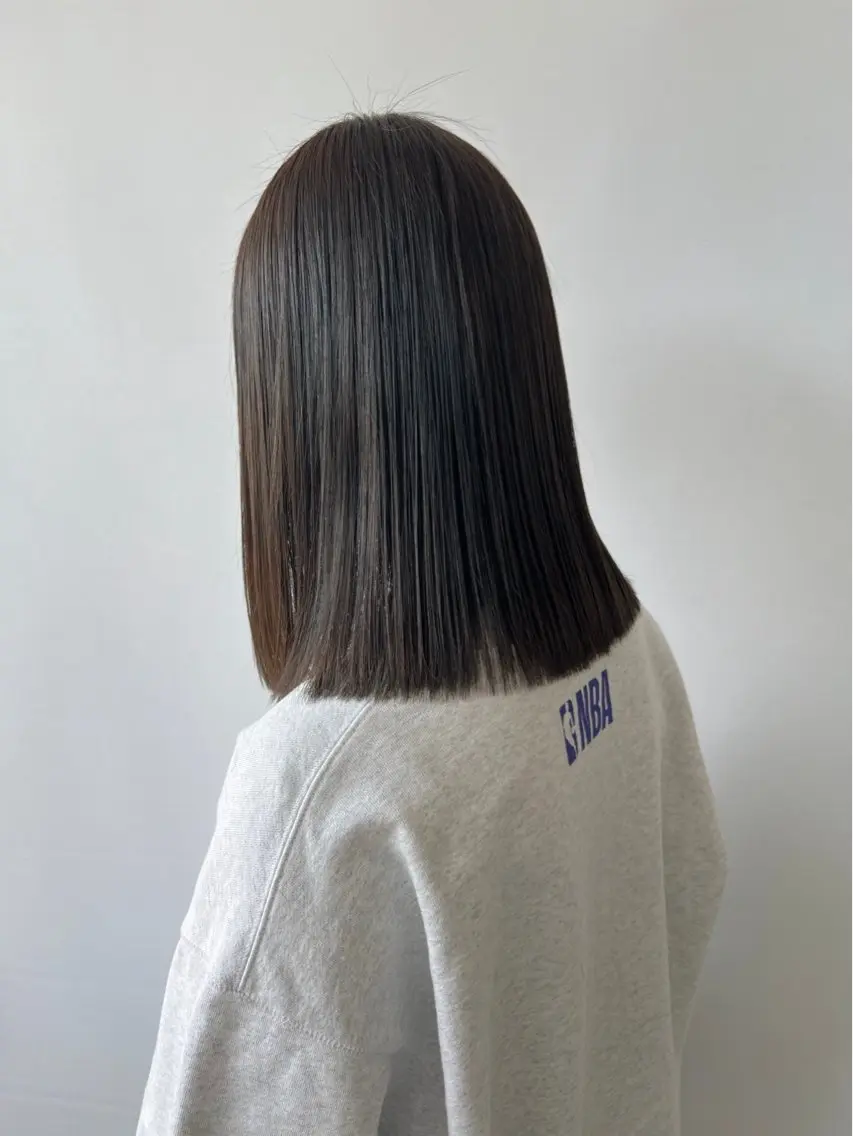 ミディアム 木下 茅沙のヘアスタイル
