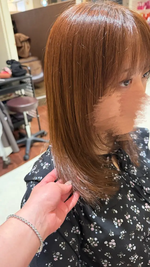 セミロング カラー メンズ ベージュカラー 透明感カラー ヘアカラー 東迫 永遠のヘアスタイル