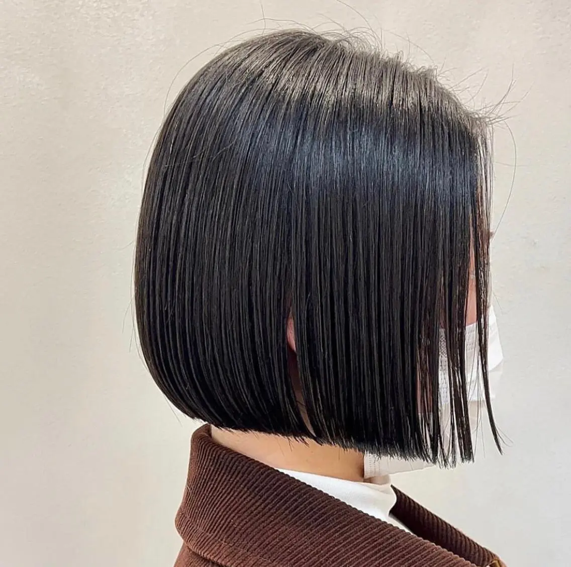 ショート ボブ 表参道レイヤーカット 髪質改善山岸季生のヘアスタイル