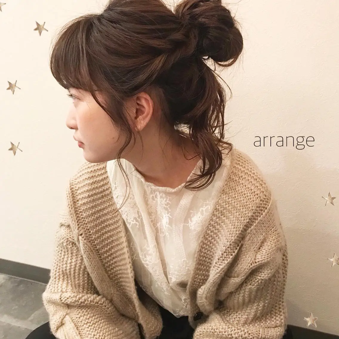 ロング ヘアアレンジ 市川 千夏のヘアスタイル