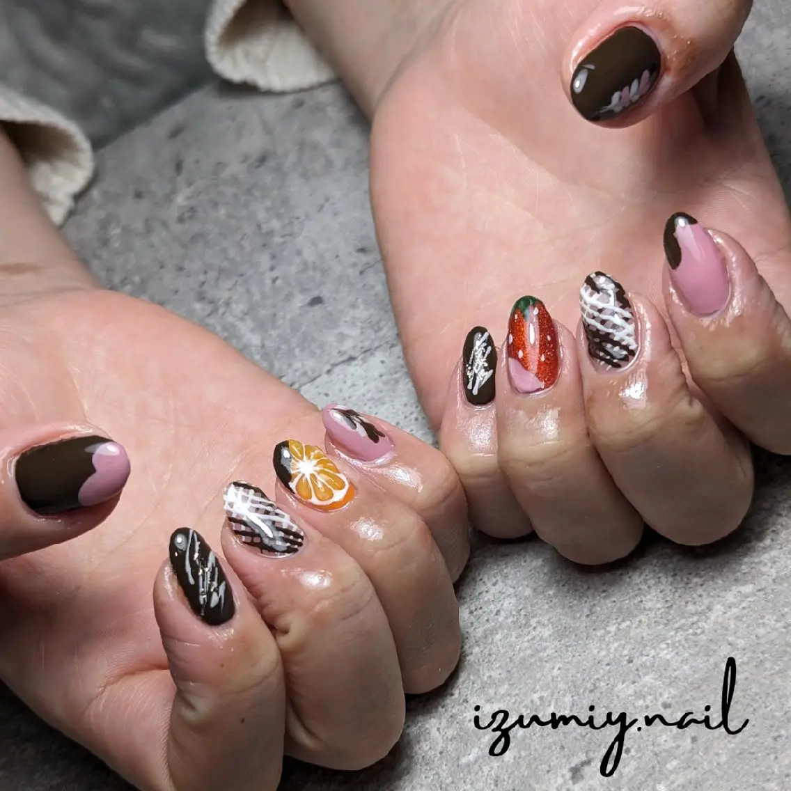 ネイル バレンタイン izumiynail いずみのネイルデザイン