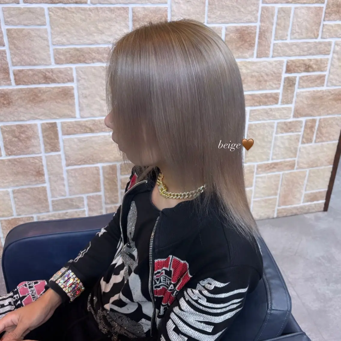 ミディアム メンズ ヘアカラー ハイトーンカラー / kureaのヘアスタイル
