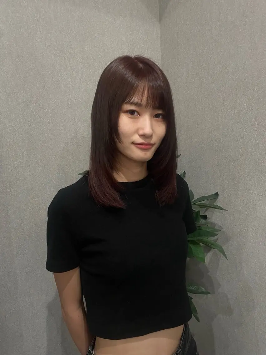 カラー 川上 華央のヘアスタイル