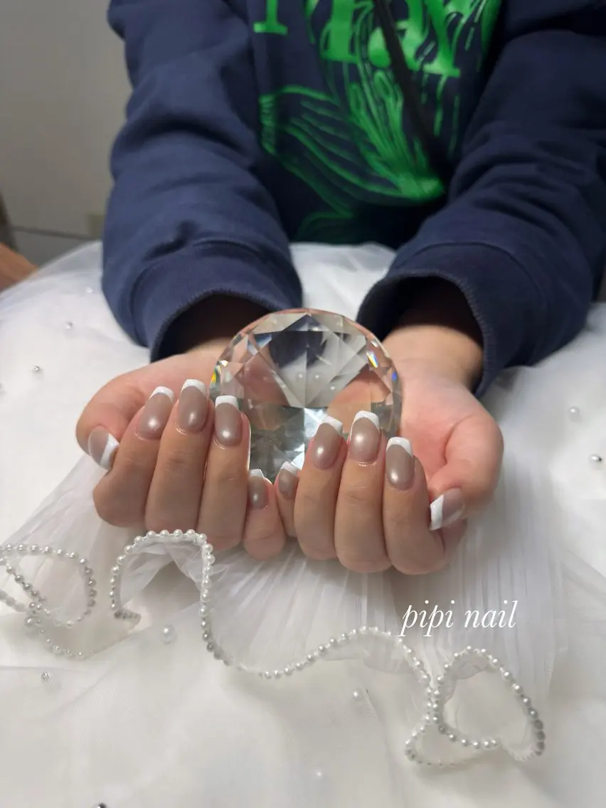 ミディアム ハンドネイル pipi nailのネイルデザイン