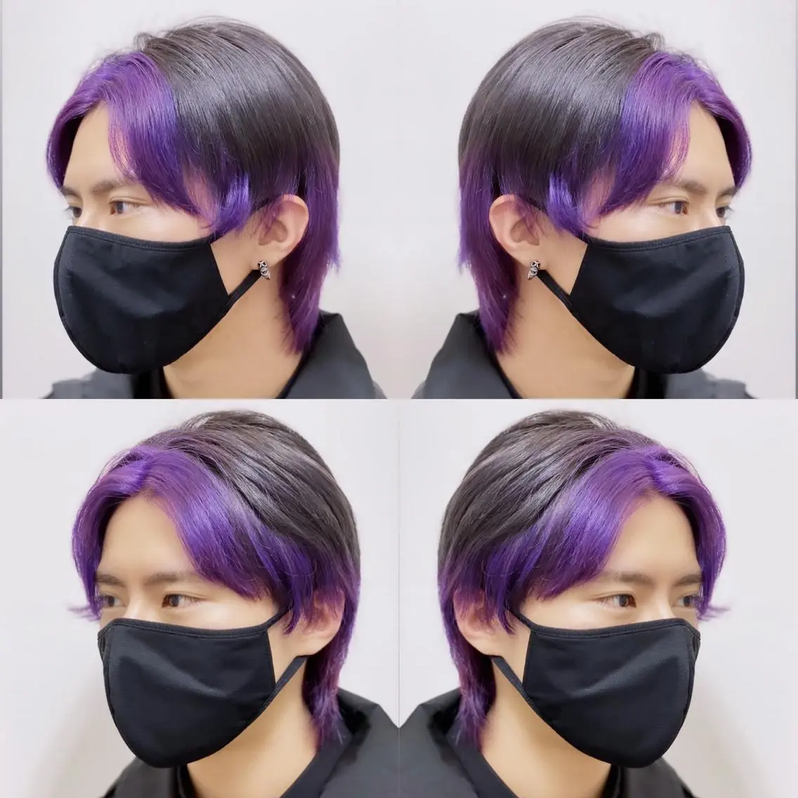 ショート カラー メンズ ヘアカラー トリートメント ✨️眉毛、派手髪、 ハイトーンShinの眉毛・アイブロウイメージ