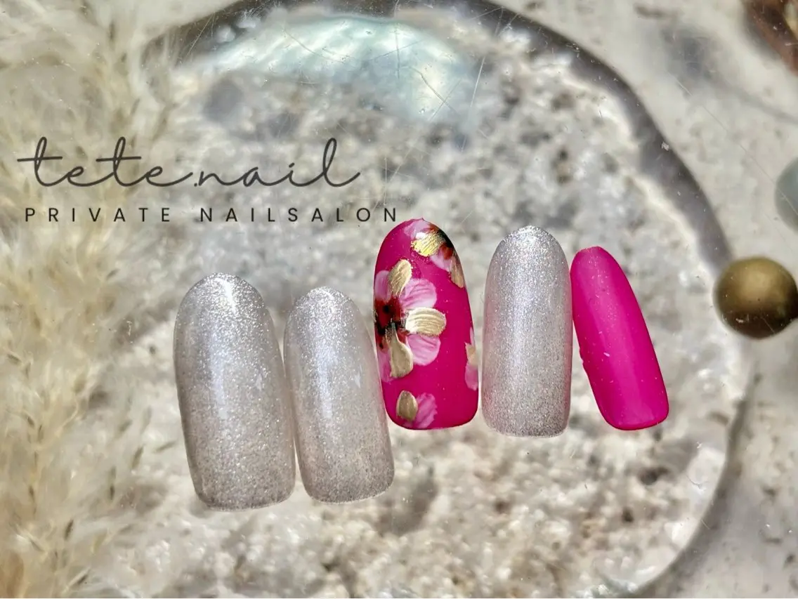 ネイル ハンドネイル tete. nailのネイルデザイン