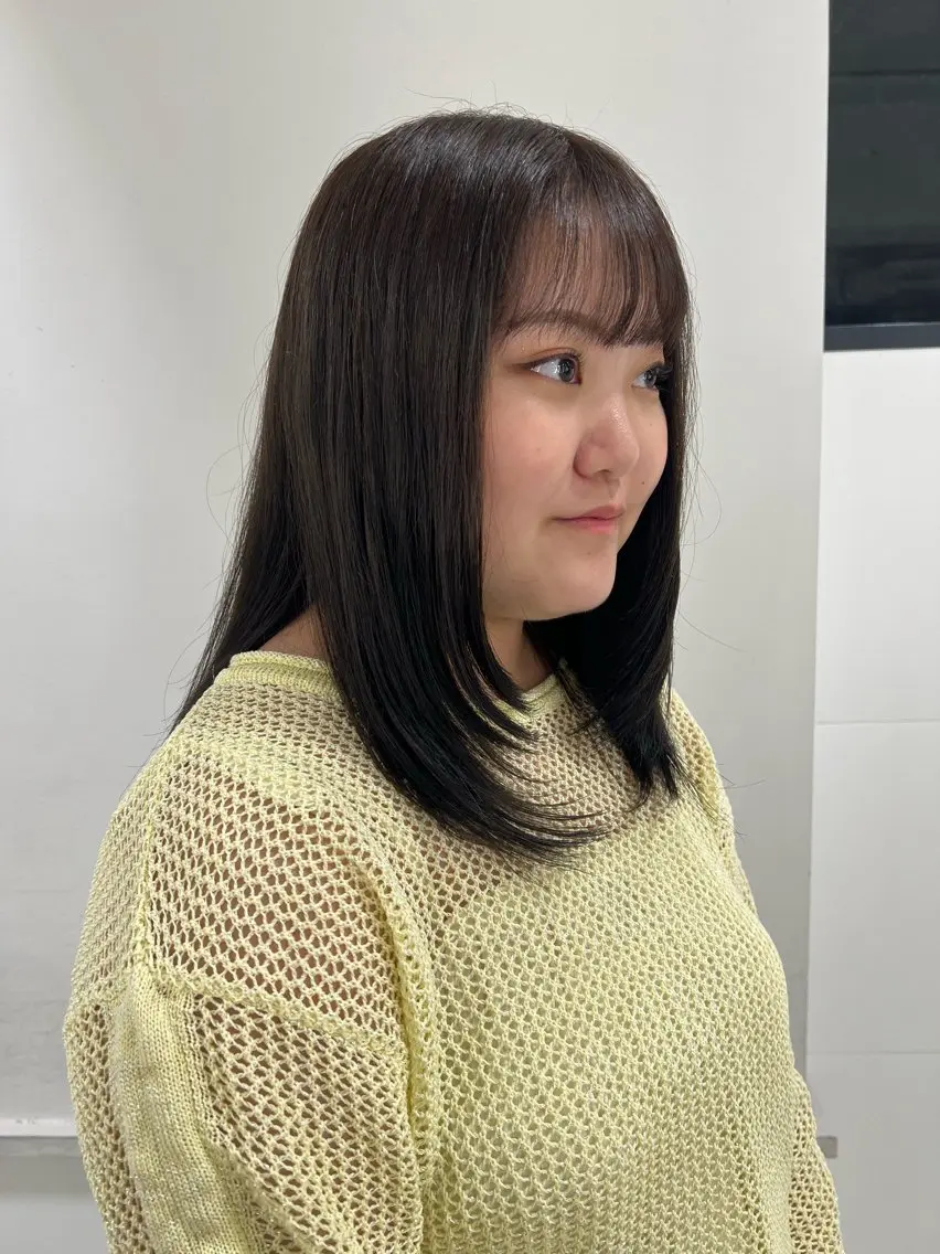 ミディアム ヘアカラー nene 暖色/艶感カラー🥯のヘアスタイル