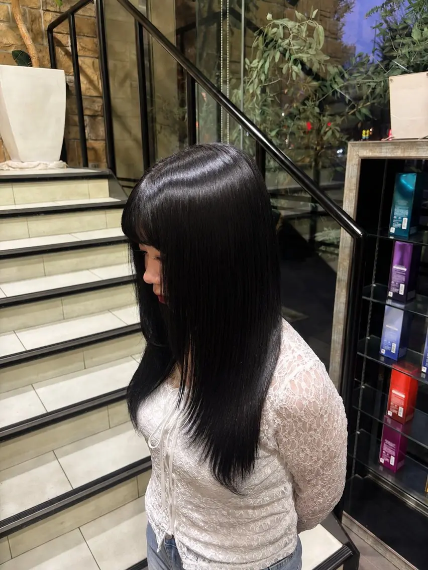 ロング ヘアカラー 髪質改善/艶カラー カイリ💕🫧のヘアスタイル