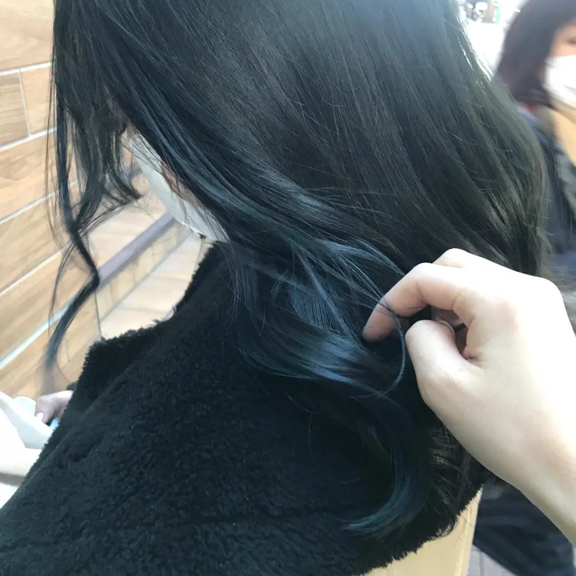 セミロング カラー ヘアセット/メンズ パーマChihoのヘアスタイル