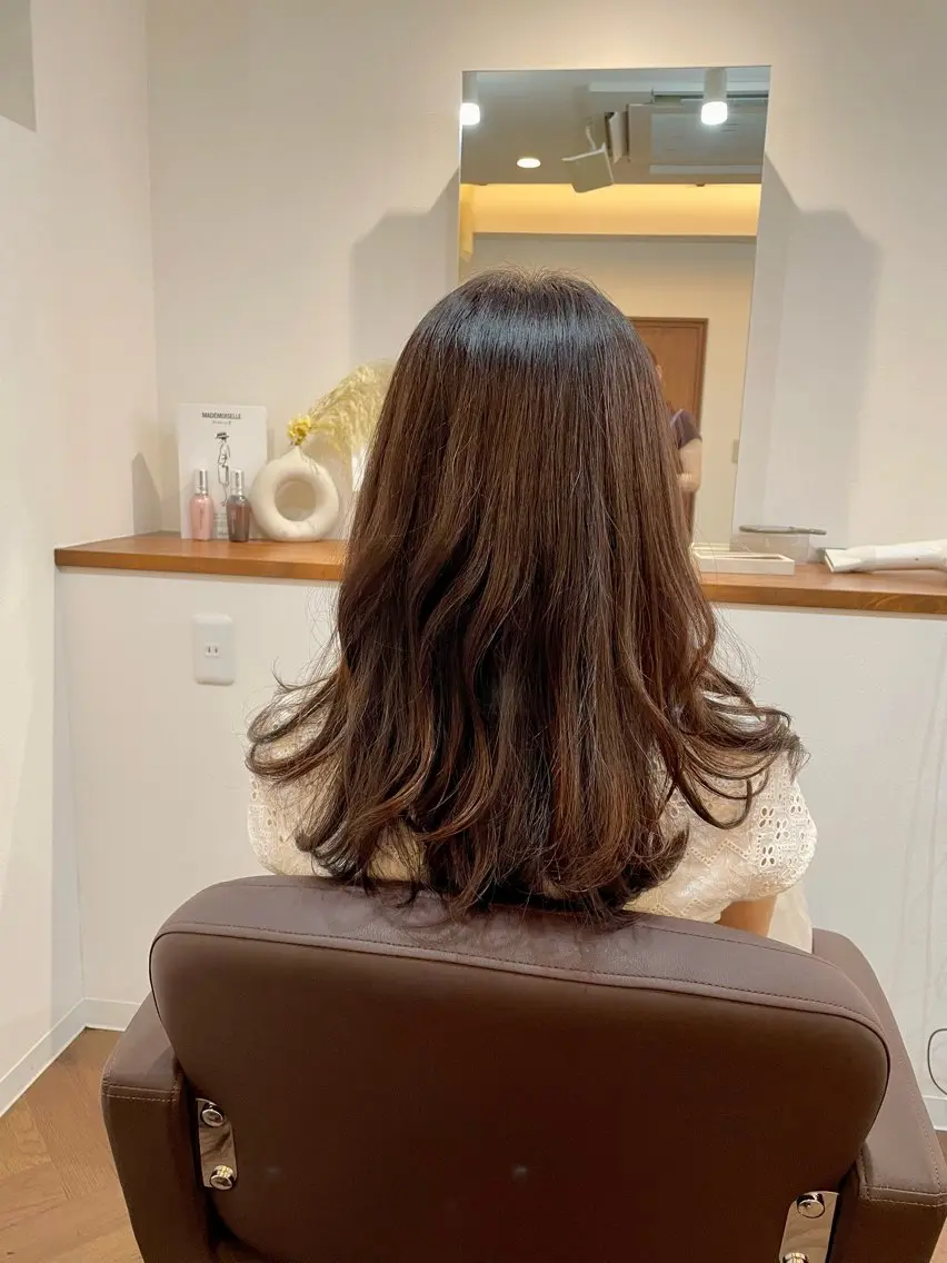 ロング 吉富 博美のヘアスタイル