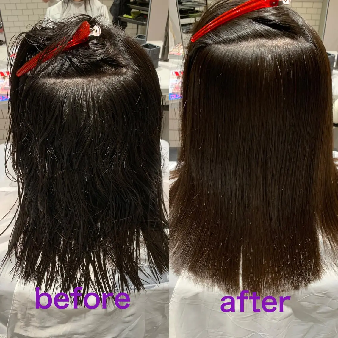 セミロング パーマ Ｋ Ｋのヘアスタイル