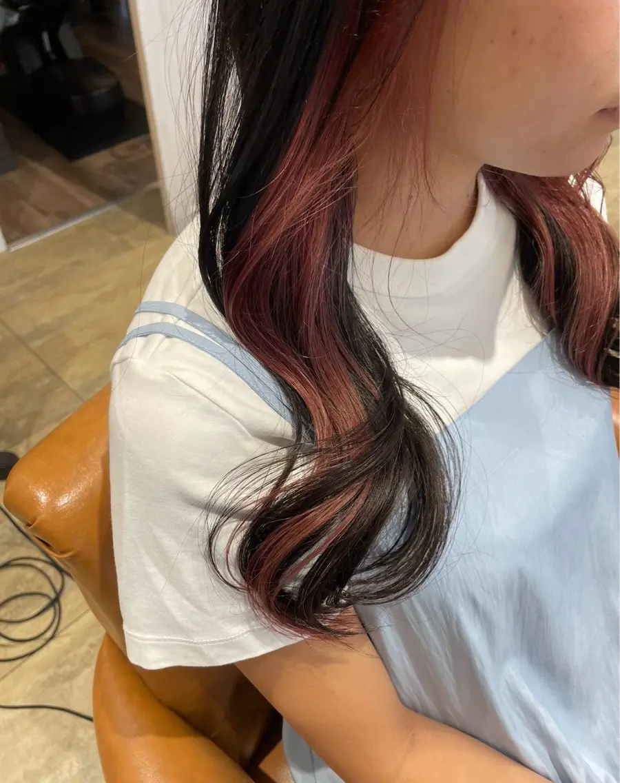 インナーカラー🎀🩷の写真