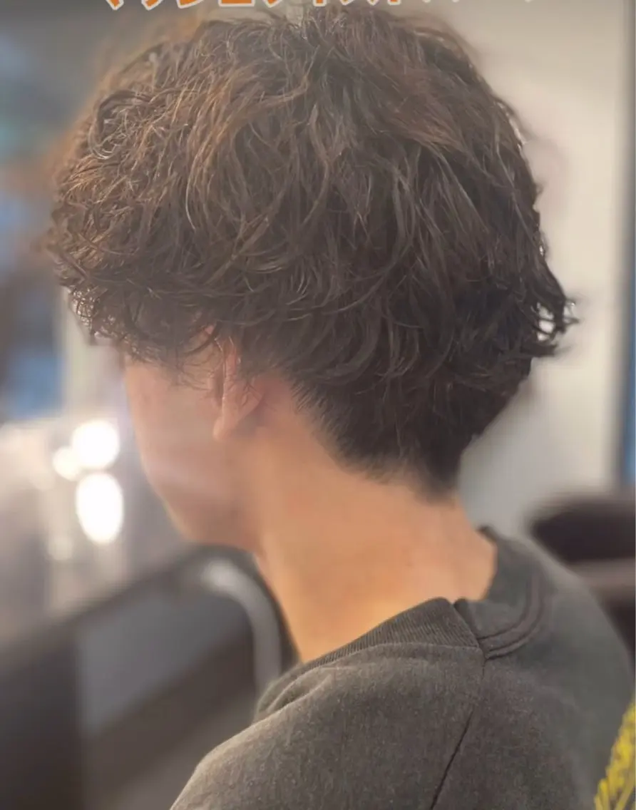 カット➕パーマの写真