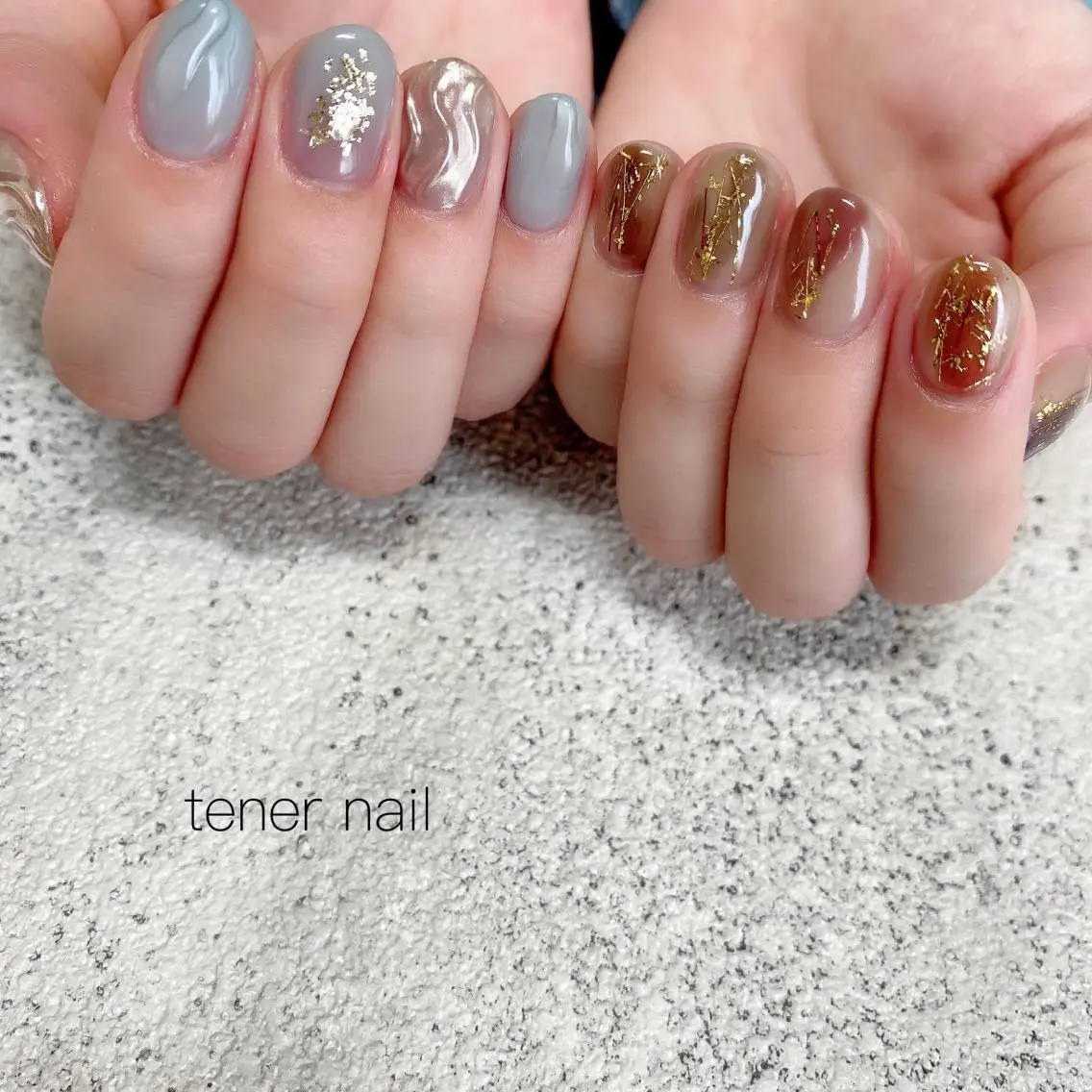 ネイル ニュアンスネイル テネルネイル tener nailのネイルデザイン